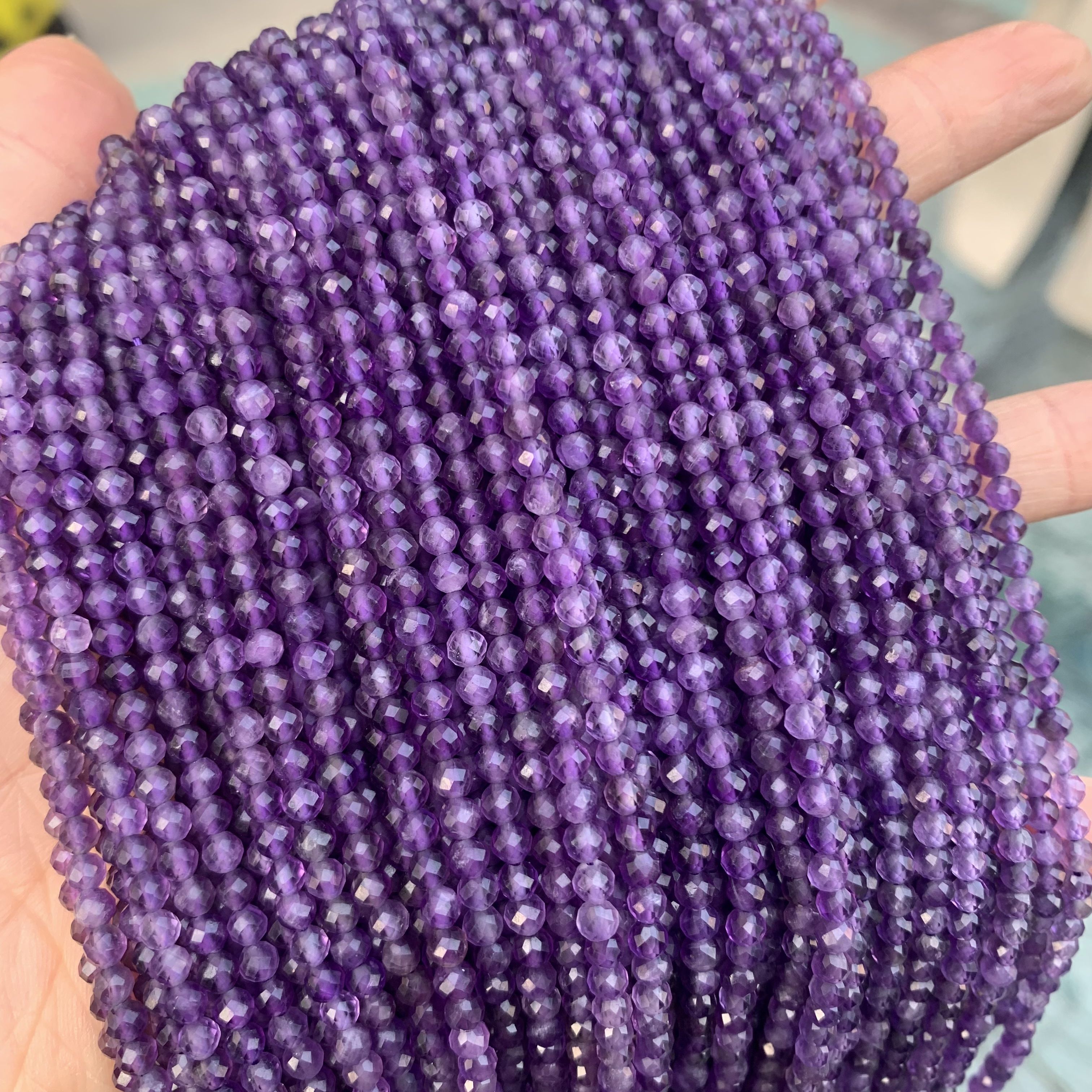 Natural Stone Beads (2mm - 4mm)