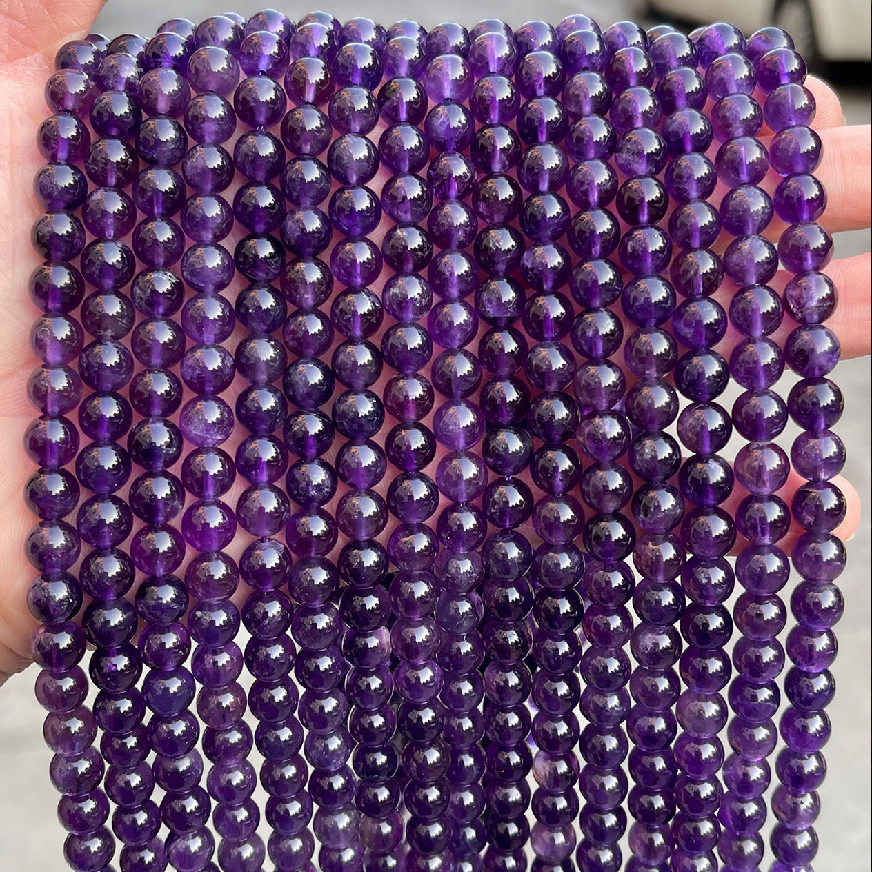 amethy-beads